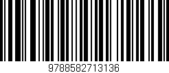 Código de barras (EAN, GTIN, SKU, ISBN): '9788582713136'