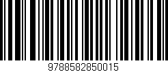 Código de barras (EAN, GTIN, SKU, ISBN): '9788582850015'