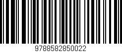 Código de barras (EAN, GTIN, SKU, ISBN): '9788582850022'
