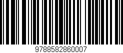 Código de barras (EAN, GTIN, SKU, ISBN): '9788582860007'