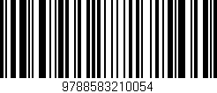 Código de barras (EAN, GTIN, SKU, ISBN): '9788583210054'