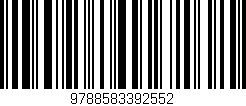 Código de barras (EAN, GTIN, SKU, ISBN): '9788583392552'