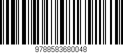 Código de barras (EAN, GTIN, SKU, ISBN): '9788583680048'