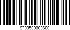Código de barras (EAN, GTIN, SKU, ISBN): '9788583680680'