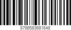 Código de barras (EAN, GTIN, SKU, ISBN): '9788583681649'