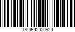 Código de barras (EAN, GTIN, SKU, ISBN): '9788583920533'