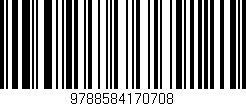 Código de barras (EAN, GTIN, SKU, ISBN): '9788584170708'