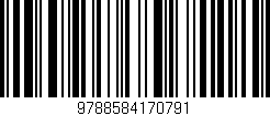 Código de barras (EAN, GTIN, SKU, ISBN): '9788584170791'