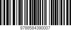 Código de barras (EAN, GTIN, SKU, ISBN): '9788584390007'