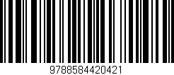 Código de barras (EAN, GTIN, SKU, ISBN): '9788584420421'