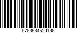 Código de barras (EAN, GTIN, SKU, ISBN): '9788584520138'