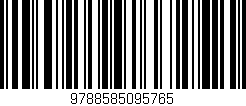 Código de barras (EAN, GTIN, SKU, ISBN): '9788585095765'
