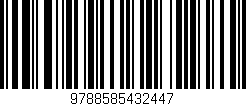 Código de barras (EAN, GTIN, SKU, ISBN): '9788585432447'