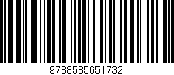 Código de barras (EAN, GTIN, SKU, ISBN): '9788585651732'