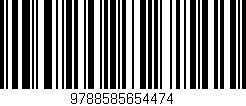 Código de barras (EAN, GTIN, SKU, ISBN): '9788585654474'