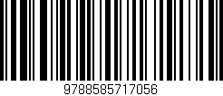 Código de barras (EAN, GTIN, SKU, ISBN): '9788585717056'