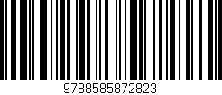 Código de barras (EAN, GTIN, SKU, ISBN): '9788585872823'