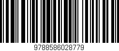 Código de barras (EAN, GTIN, SKU, ISBN): '9788586028779'