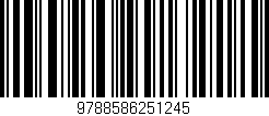 Código de barras (EAN, GTIN, SKU, ISBN): '9788586251245'