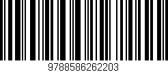 Código de barras (EAN, GTIN, SKU, ISBN): '9788586262203'