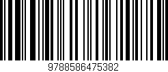Código de barras (EAN, GTIN, SKU, ISBN): '9788586475382'