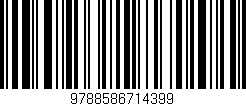 Código de barras (EAN, GTIN, SKU, ISBN): '9788586714399'