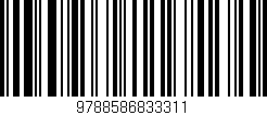 Código de barras (EAN, GTIN, SKU, ISBN): '9788586833311'