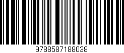 Código de barras (EAN, GTIN, SKU, ISBN): '9788587188038'