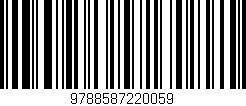 Código de barras (EAN, GTIN, SKU, ISBN): '9788587220059'