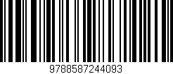 Código de barras (EAN, GTIN, SKU, ISBN): '9788587244093'