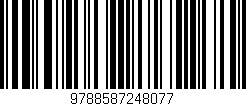 Código de barras (EAN, GTIN, SKU, ISBN): '9788587248077'