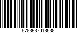 Código de barras (EAN, GTIN, SKU, ISBN): '9788587916938'