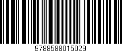 Código de barras (EAN, GTIN, SKU, ISBN): '9788588015029'