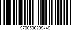 Código de barras (EAN, GTIN, SKU, ISBN): '9788588239449'