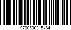 Código de barras (EAN, GTIN, SKU, ISBN): '9788588315464'