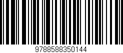 Código de barras (EAN, GTIN, SKU, ISBN): '9788588350144'