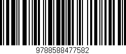 Código de barras (EAN, GTIN, SKU, ISBN): '9788588477582'