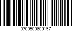 Código de barras (EAN, GTIN, SKU, ISBN): '9788588600157'