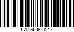 Código de barras (EAN, GTIN, SKU, ISBN): '9788588639317'