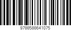 Código de barras (EAN, GTIN, SKU, ISBN): '9788588641075'
