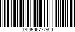 Código de barras (EAN, GTIN, SKU, ISBN): '9788588777590'