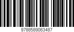 Código de barras (EAN, GTIN, SKU, ISBN): '9788589063487'