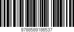 Código de barras (EAN, GTIN, SKU, ISBN): '9788589186537'