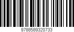 Código de barras (EAN, GTIN, SKU, ISBN): '9788589320733'