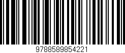 Código de barras (EAN, GTIN, SKU, ISBN): '9788589854221'
