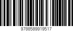Código de barras (EAN, GTIN, SKU, ISBN): '9788589919517'