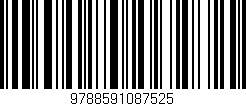 Código de barras (EAN, GTIN, SKU, ISBN): '9788591087525'