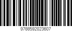 Código de barras (EAN, GTIN, SKU, ISBN): '9788592023607'
