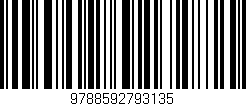Código de barras (EAN, GTIN, SKU, ISBN): '9788592793135'