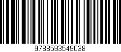Código de barras (EAN, GTIN, SKU, ISBN): '9788593549038'